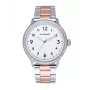 RADIANT Damen-Quarz-Analoguhr RA627205 44mm Silber Edelstahl