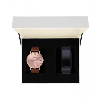 RADIANT Damenuhr RA377619T 36mm Roségold Quarz Analog Edelstahl-Mesh