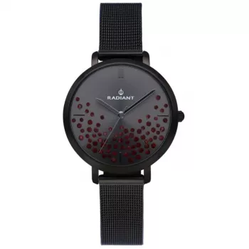 RADIANT Damenuhr RA525608 36mm Roségold Edelstahl Mesh-Armband Quarz