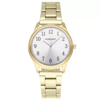 RADIANT Damenuhr RA574203 34mm Silber Edelstahl Quarz