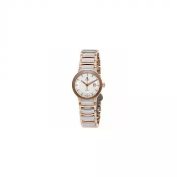 RADO Centrix Damenuhr R30954123 28mm Silber Edelstahl Keramik Quarz