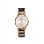RADO R30183762 Damenuhr 28mm Edelstahl und Keramik braunes Zifferblatt