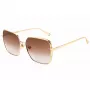 RAG&BONE Damen-Sonnenbrille RNB1054GS010 - Schwarzer Acetatrahmen, graue Polycarbonatgläser, 58 mm