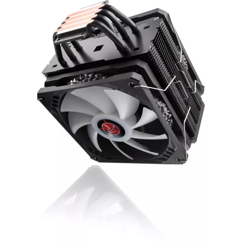 RAIJINTEK ELEOS 12 DUO RBW 120 mm All-in-One Flüssigkeits-CPU-Kühler, Schwarz