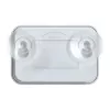 RAINPOINT BALDRTHERM B0549STH Badezimmer-Timer mit Temperatur- und Feuchtigkeitsmonitor, IP24 Spritzwasserschutz, Countdown/Count-up, LCD-Hintergrundbeleuchtung, Saugnapf/Ständer/Wandmontage