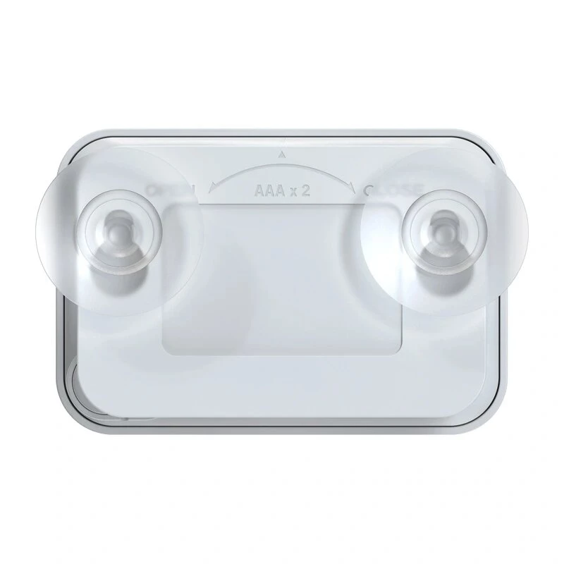 RAINPOINT BALDRTHERM B0549STH Badezimmer-Timer mit Temperatur- und Feuchtigkeitsmonitor, IP24 Spritzwasserschutz, Countdown/Count-up, LCD-Hintergrundbeleuchtung, Saugnapf/Ständer/Wandmontage