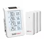 RAINPOINT BALDRTHERM B0598 3-Kanal-Thermohygrometer mit automatischer Hintergrundbeleuchtung