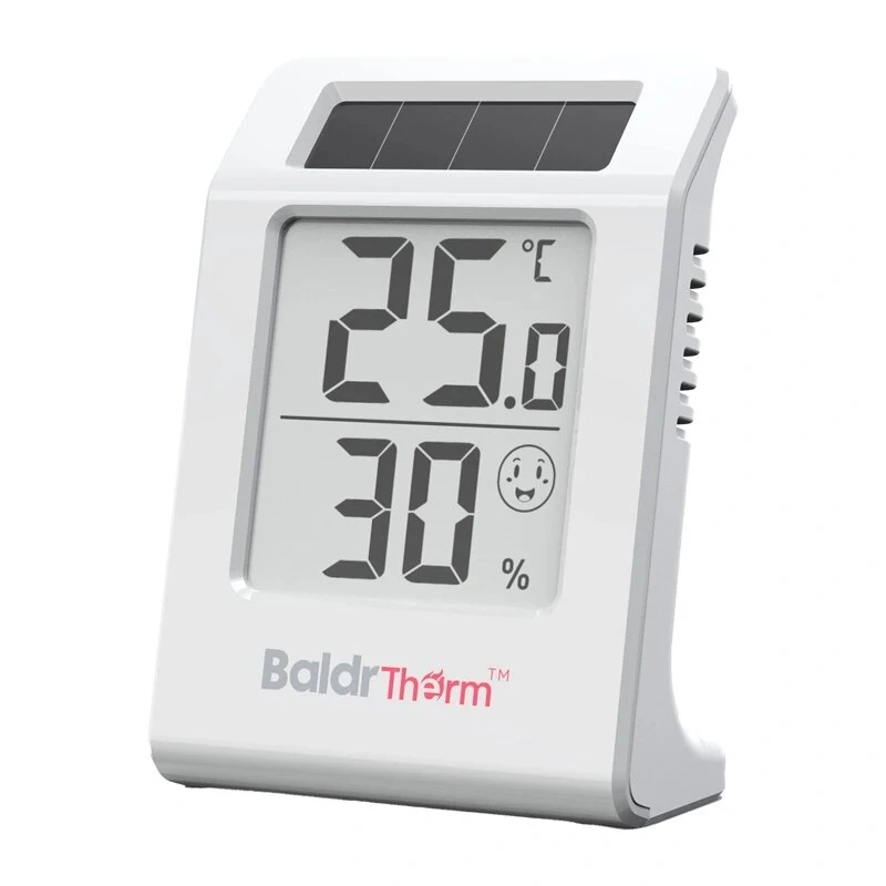 RAINPOINT BALDRTHERM E0587TH Solar-Thermohygrometer mit kabellosem Außensensor