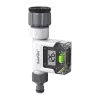 RainPoint Digitaler Wasser-Durchflussmesser mit großem LCD-Display, G3/4 inch-Gewinde, IPX6