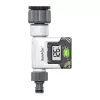RainPoint Digitaler Wasser-Durchflussmesser mit großem LCD-Display, G3/4 inch-Gewinde, IPX6