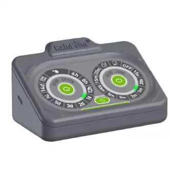 RainPoint IK149 Bewässerungsset für Topfpflanzen - Automatisches Tropfbewässerungssystem für 10 Töpfe, USB-/Batteriebetrieb, LCD-Display