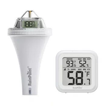 RainPoint Pool Thermometer mit Gateway HCS565ARF+HCS015T2H