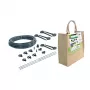 RAINPOINT Sprinkler Watering Kit - Komplettes Bewässerungssystem mit 2 verstellbaren Sprinklern, Schnellkupplung, Wasserhahnadapter