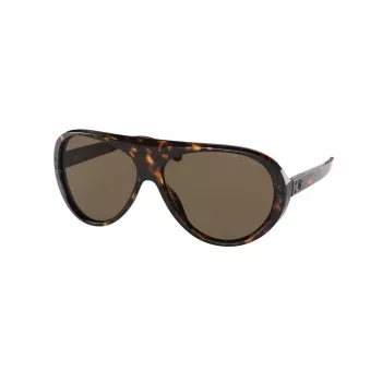 Ralph Lauren Herren-Sonnenbrille RL8194-500373 Havana Square Frame Brown Gradient Lens 60/13/135 mm