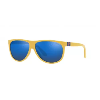 Ralph Lauren PH4174-596155 Herren-Sonnenbrille Havana Propionat Rechteck 60/12/140 mm