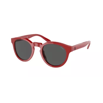 Ralph Lauren PH4184-525787 Herren-Sonnenbrille, Havanna, graue Gläser, 49/22/145 mm