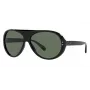 RALPH LAUREN RL8194-500171 Sonnenbrille Herren Schwarz Acetat Grau Polycarbonat 60/13/135 mm