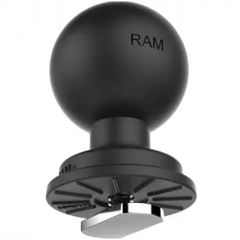 RAM MOUNTS RAM 1,5 Zoll Track Ball mit T-Bolt-Befestigung für T-Slot-Schiene