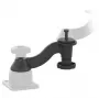 RAM Mounts RAM-109-1AU Einzelner Schwenkarm-Verlängerung für RAM Tele-Pole-Systeme, 10 Zoll, Schwarz, unverpackt
