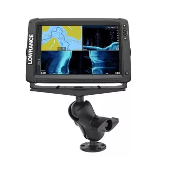 RAM MOUNTS RAM-D-111U-C Short Double Socket Arm Mount mit 3 x 11 Basis - Schwarz