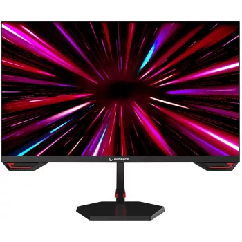 Rampage Crimson CR25RF 24.5 Zoll Fast IPS Gaming Monitor, 300Hz, 1ms, Full HD, HDR10, FreeSync Premium, G-Sync Kompatibel, Höhenverstellbar