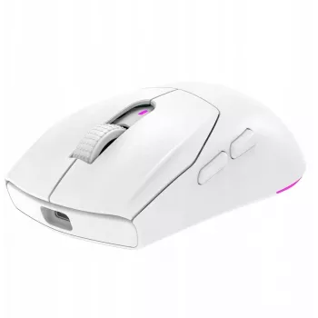 Rampage Prote M5 24000 DPI RGB LED 1kHz Weiße Gaming-Maus
