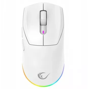 Rampage Prote M5 24000 DPI RGB LED 1kHz Weiße Gaming-Maus