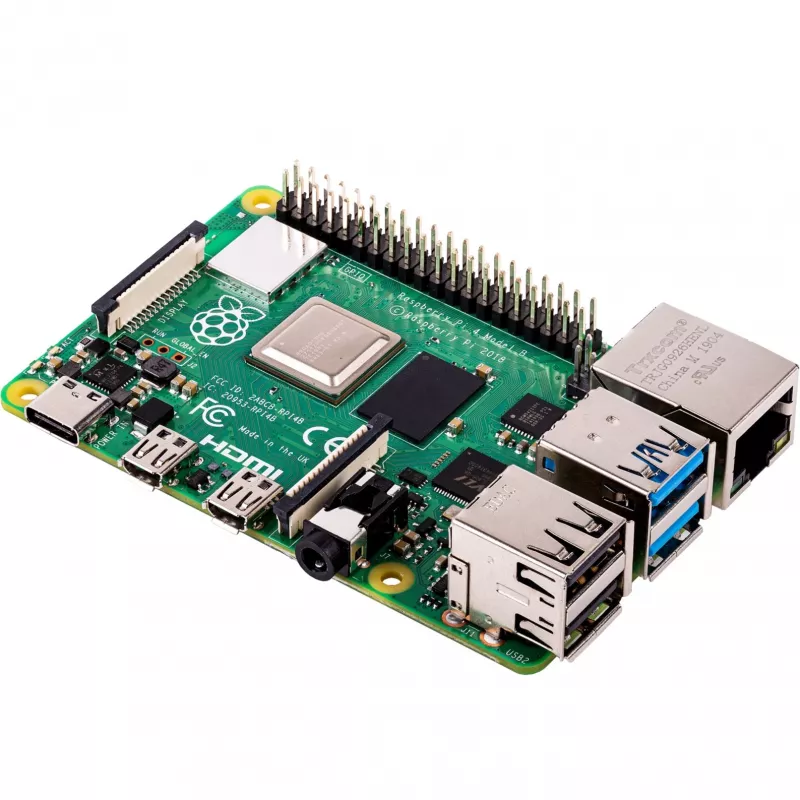 Raspberry Pi 4 Model B 4GB LPDDR4 (Grün)