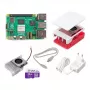 Raspberry Pi 5 4GB Full Kit Weiß/Rot