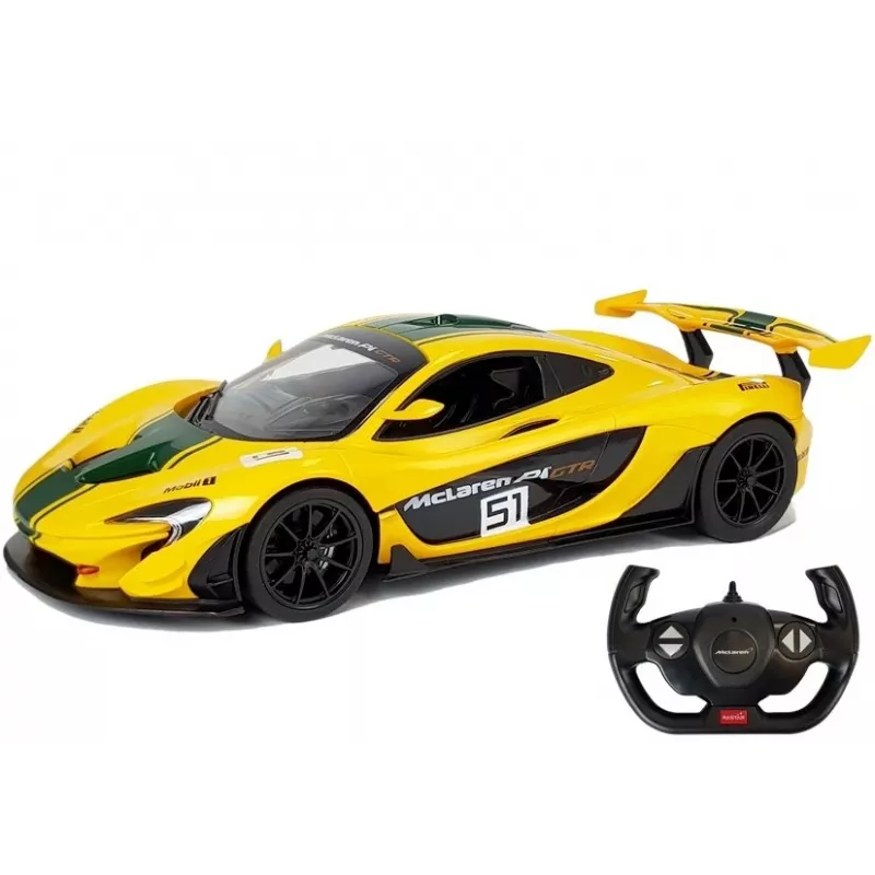 RASTAR McLaren P1 GTR Remote Control Car 1:14 Yellow