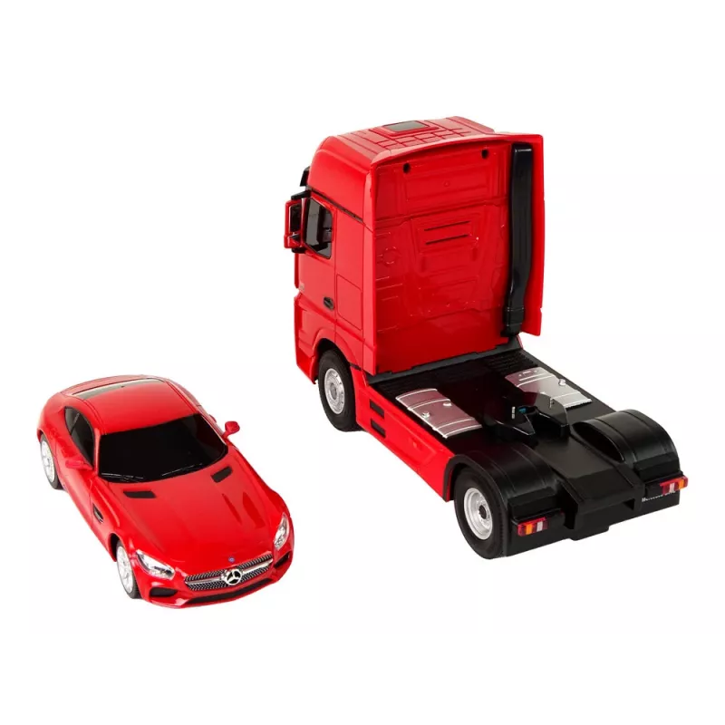 RASTAR Abschleppwagen R/C Mercedes-Benz 1:26 Rot