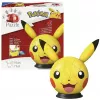 Ravensburger 3D Puzzleball Pokémon Pikachu mit Ohren - 54 Teile
