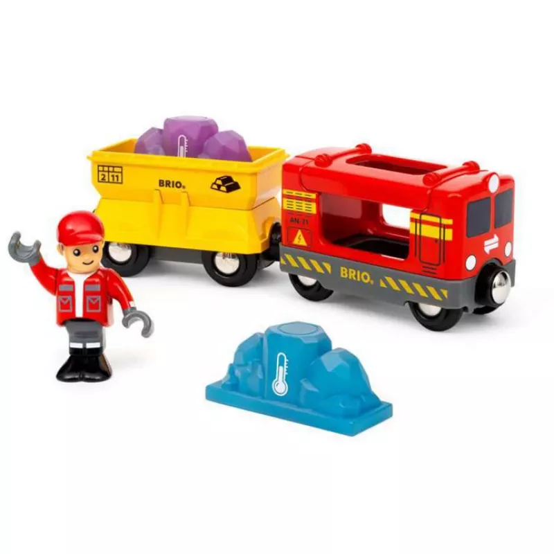 RAVENSBURGER BRIO World Güterzug mit Farbwechselwaggon