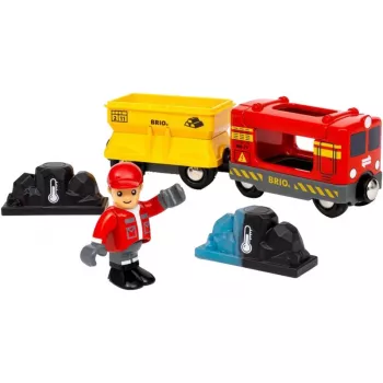RAVENSBURGER BRIO World Güterzug mit Farbwechselwaggon