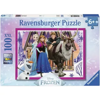 RAVENSBURGER Kinderpuzzle Disney Frozen (100 Teile)