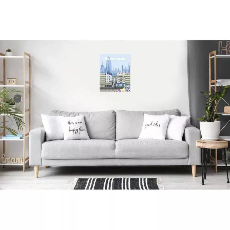 RAVENSBURGER CreArt Malen nach Zahlen Set - Buntes Barcelona