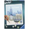 RAVENSBURGER CreArt Malen nach Zahlen Set - Buntes Barcelona