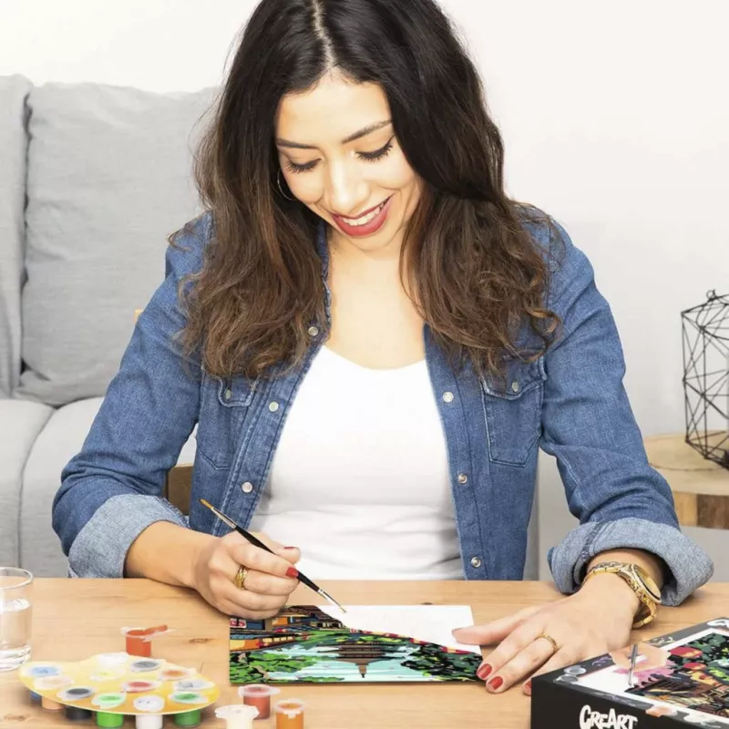 RAVENSBURGER CreArt Malen nach Zahlen Set - Japan
