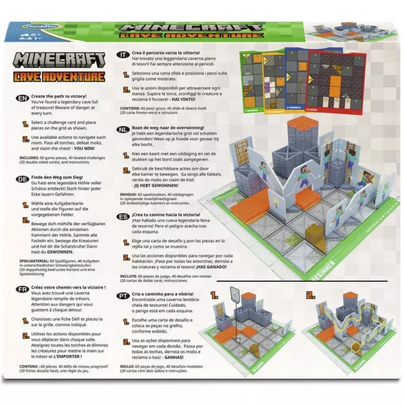 Ravensburger Minecraft Cave Adventure Brettspiel-Erweiterung