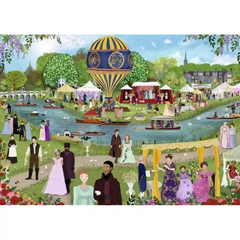 Ravensburger Puzzle Bridgerton - To See and Be Seen 1000 Teile