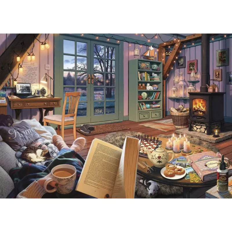 RAVENSBURGER Puzzle My Haven Cozy Garden Shed (1000 Teile)
