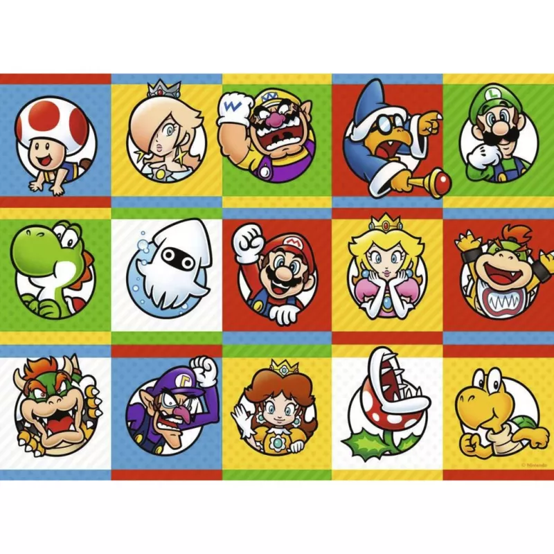Ravensburger Puzzle Nintendo Super Mario - Character Collection (200 Teile)