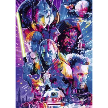 Ravensburger Puzzle Star Wars Hyperspace Collection: The Phantom Menace (500 Teile, Großteile)