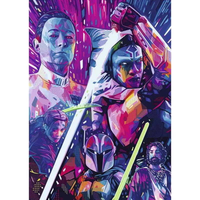 Ravensburger Puzzle Star Wars The Hyperspace Collection: Ahsoka (500 Teile, große Teile)