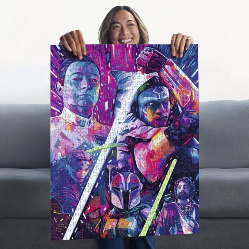 Ravensburger Puzzle Star Wars The Hyperspace Collection: Ahsoka (500 Teile, große Teile)