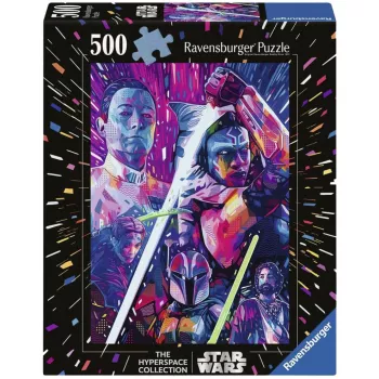 Ravensburger Puzzle Star Wars The Hyperspace Collection: Ahsoka (500 Teile, große Teile)