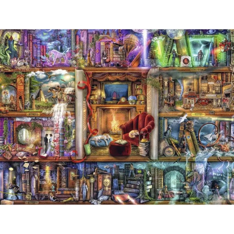 Ravensburger Puzzle The Grand Library (1500 Teile)