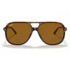 Ray-Ban Bill RB2198 Sonnenbrille Schildpatt Havana Braun Classic B-15 60mm Unisex