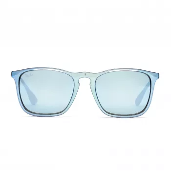 Ray-Ban Chris RB4187 Unisex Sonnenbrille 54/18/145 mm Transparent Grau Grau Verlauf