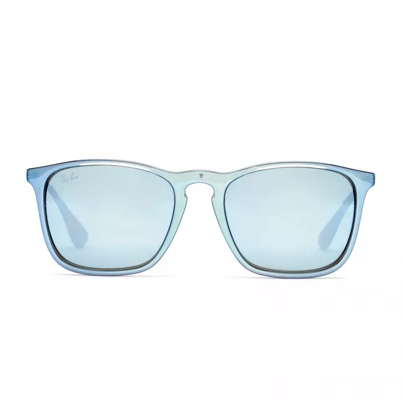 Ray-Ban Chris RB4187 Unisex Sonnenbrille 54/18/145 mm Transparent Grau Grau Verlauf